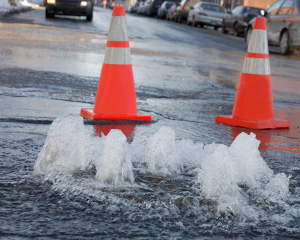 water leak